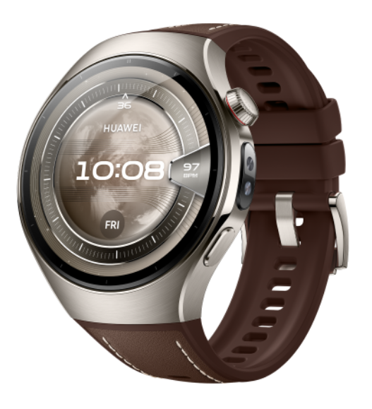 Умные часы HUAWEI Watch 5, 46mm, коричневые (55020EVM)