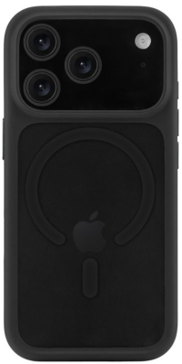 uBear Чехол для iPhone 17 Pro Max Shade Case | MagSafe | Усиленный | Силк-тач, черный