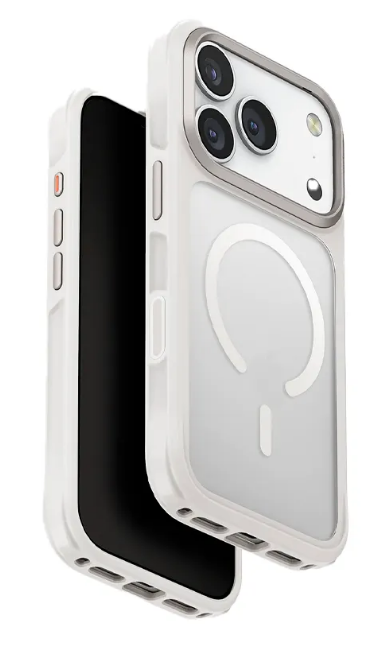 Uniq Veren Чехол для iPhone 17 Pro | Белый | Защита от ударов и царапин | Совместим с MagSafe | Высокая прочность | Поддержка беспроводной зарядки