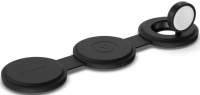 Satechi Беспроводное зарядное устройство 3-в-1 | 15 Вт | С поддержкой Qi | OntheGo Charger, Black