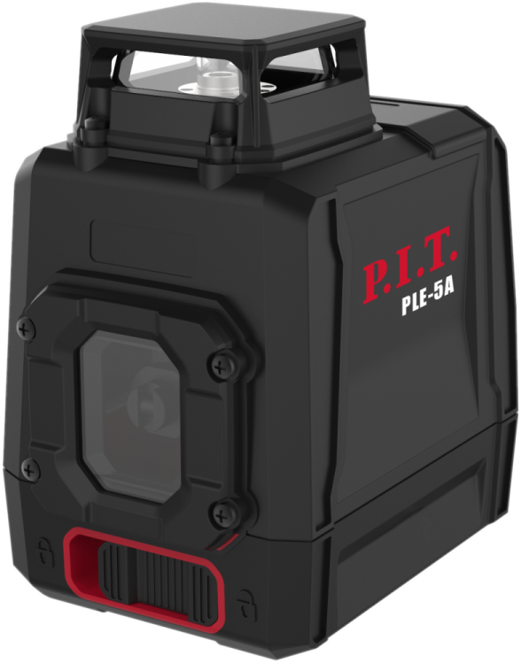 P.I.T. Лазерный уровень PLE-5A (раб.диап.45м, измер.360°,работа 4,5ч,бат в компл,з.лаз,сумка,магн.креп)8 шт