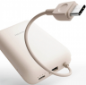 Портативный аккумулятор Xiaomi Mi Power Bank With Cable USB-C 10000mAh Pocket Version P15ZM Beige, world
