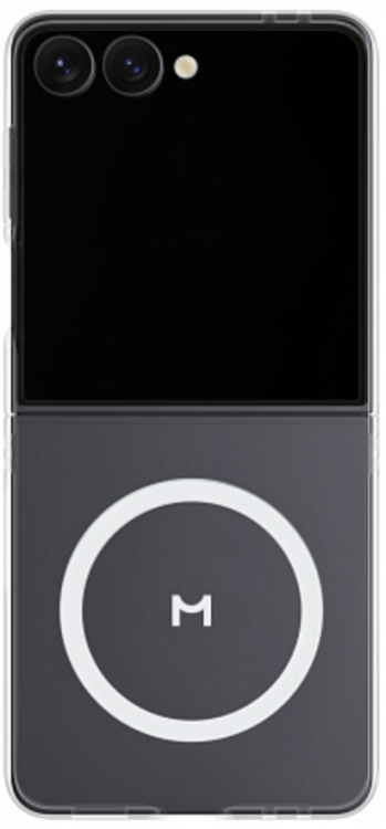 Magssory Чехол для Samsung Z Flip 7, поликарбонат, с магнитами