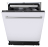 Встраиваемая посудомоечная машина Midea MID60S340i полноразмерная | 14 комплектов | количество программ 6+4 | Габариты (ВхШхГ) (cм): 88.4 х 64.5 х 55