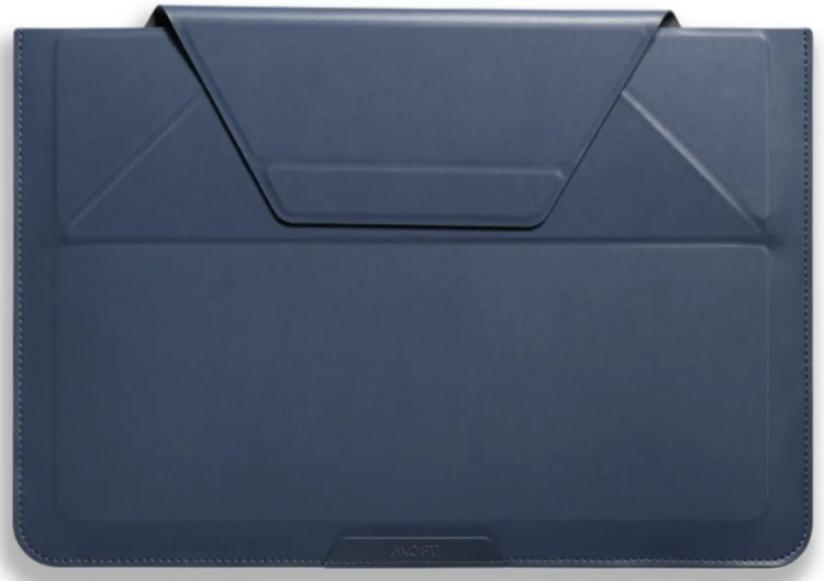 MOFT Чехол- подставка для ноутбука CARRY SLEEVE 15/16 Синий | Совмести с ноутбуком 15 и 16 дюймов| 395*275*7 мм |Искусственная кожа| Стекловолокно
