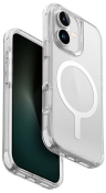 Uniq для iPhone 16 Combat Lume-White Чехол с поддержкой MagSafe | Защитный | Стильный | Белый