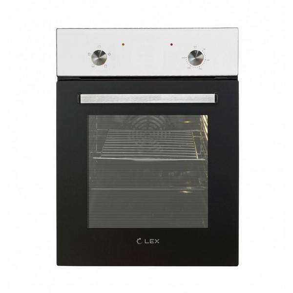 Встраиваемый электрический духовой шкаф LEX EDM 4540 IX / 58 л, независимый, до 250 °C, класс - A, 59.5 см*45 см*58 см / Global