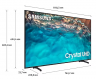 Телевизор LED 50" Samsung UE50BU8000UXCE Series 8 черный | 4K Ultra HD | 50Hz | DVB-T2 | DVB-C | DVB-S2 | USB | WiFi | Smart TV | Global