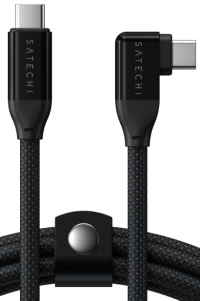 Satechi Кабель угловой (вправо) 240W PD | 1м | USB-C to USB-C, Right Angle