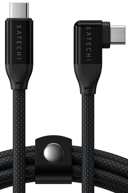 Satechi Кабель угловой (вправо) 240W PD | 1м | USB-C to USB-C, Right Angle