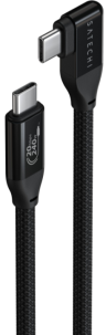 Satechi Кабель угловой (вправо) 240W PD | 1м | USB-C to USB-C, Right Angle