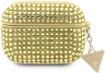 Guess Чехол для Airpods Pro 3 Diamond Rhinestone with Triangle charm Gold