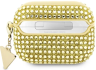 Guess Чехол для Airpods Pro 3 Diamond Rhinestone with Triangle charm Gold
