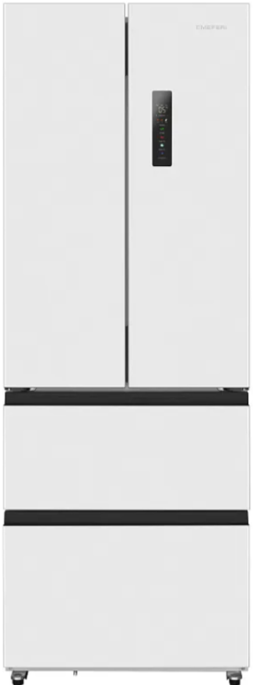Meferi Холодильник MFR70WH | ВхШхГ: 192х70,3х60 см | Общий объем: 404 л | Total No Frost | Автономное сохранение холода: до 12 часов | FRENCH DOOR ULTRA