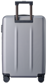 Чемодан NINETYGO Danube Luggage 20" Silver 38L | Двойной замок TSA | ВxГxШ 565 мм*230мм*365 мм, JOYA