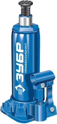 Зубр Проф 43060-8 Домкрат гидравлический бутылочный T50, 8т, 228-459мм