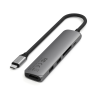Satechi 6-в-1 USB-C хаб  Slim Multiport с поддержкой 4K, Space Grey | HDMI, USB, SD-кардридер