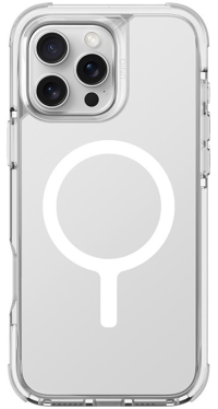 Чехол Uniq для iPhone 16 Pro Combat Lume-White с MagSafe | Защитный | Стильный | Белый | Совместим с MagSafe аксессуарами