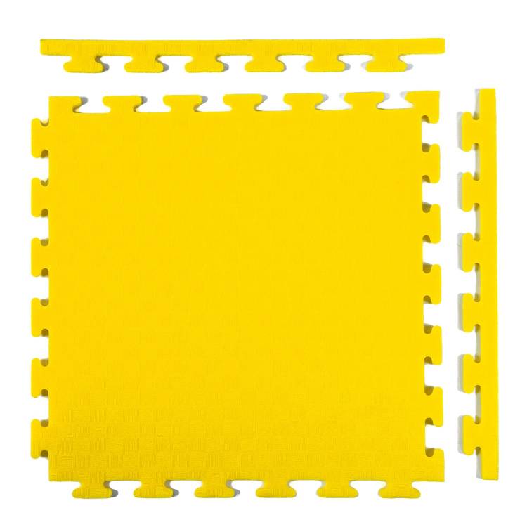 DFC Мат-пазл, 50 х 50 см, 8 мм, Цвет жёлтый