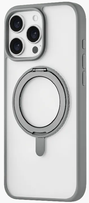 uBear Clip 360 Mag Case iPhone 16 Pro Max | Магнитный чехол MagSafe | Поворотная подставка 360° | Защита от ударов и царапин | Прочный и стильный аксессуар