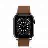 SwitchEasy классический ремешок из натуральной кожи | Apple Watch 42/44/45/49mm | Цвет: Коричневый