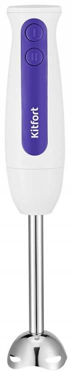 Kitfort КТ-3051-1 бело-фиолетовый Блендер погружной
