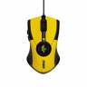Jet.A Проводная игровая мышь ARROW JA-GH35 жёлтая (800/1200/1600/2400dpi, 6 кнопок, кабель 1.43м, USB)