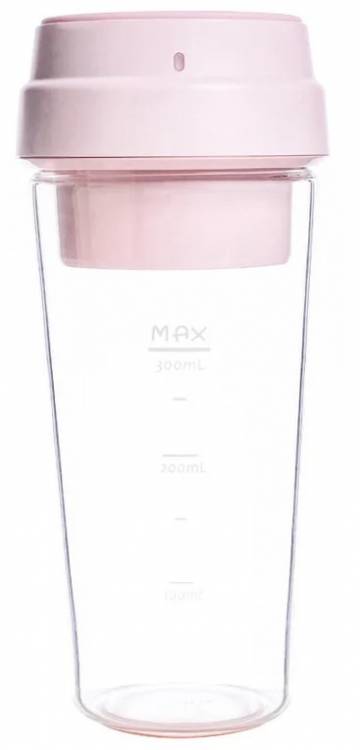 Портативный блендер Xiaomi 17PIN Star Fruit Cup 400ml Pink, JOYA
