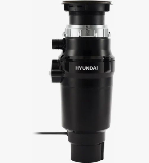 Измельчитель Hyundai HFWD 10390 390Вт черный | Скорость вращения, об/мин: 3300 / Скорость вращения, об/мин: 3300 | 170х170х420 |- Материал камеры: Нержавеющая сталь | - Объем перемалывающей камеры, мл: 1000
