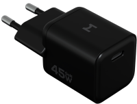 Magssory Сетевое зарядное устройство | Мощность 45 Вт, GaN |1 порт: USB-C | Быстрая зарядка, black
