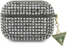 Guess Чехол для Airpods Pro 3 Diamond Rhinestone with Triangle charm Khaki