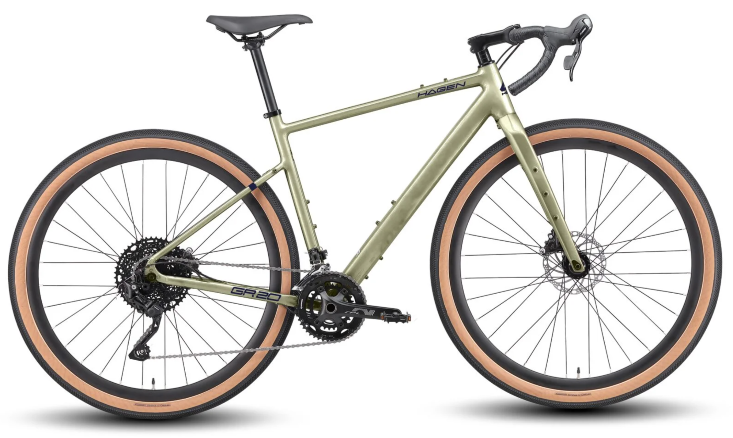 Hagen GR Twenty (2025) | Размер рамы: L | Гравийный | Тормоза: Shimano GRX BR-RX400 | Диаметр колеса: 28" | Рост пользователя: 175-185 см | Максимальный вес велосипедиста: 130 кг