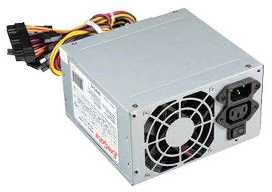 Блок питания 500W ExeGate CP500, ATX, PC, 8cm fan, 24p+4p, 3*SATA, 2*IDE, FDD + кабель 220V в комплекте <EX219457RUS-PC>