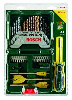 Набор бит и сверл Bosch X-line 40 (2607017334) (40пред.) для шуруповертов/дрелей