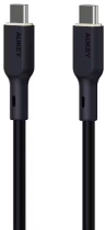 Aukey Silicone 140W 1м | Прочный кабель для сверхбыстрой зарядки USB-C | Силиконовое покрытие, поддержка 140Вт