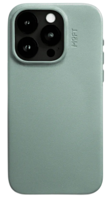 Чехол Moft Snap Phone Case MOVAS с MagSafe для iPhone 15 Pro Max, Seafoam