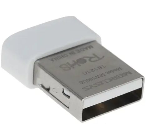 Wi-Fi адаптер Mercusys MW150US I USB, 4 (802.11n), 150 Мбит/с, 2.4 ГГц, антенна - внутренняя, передатчик - 20 dBm Global