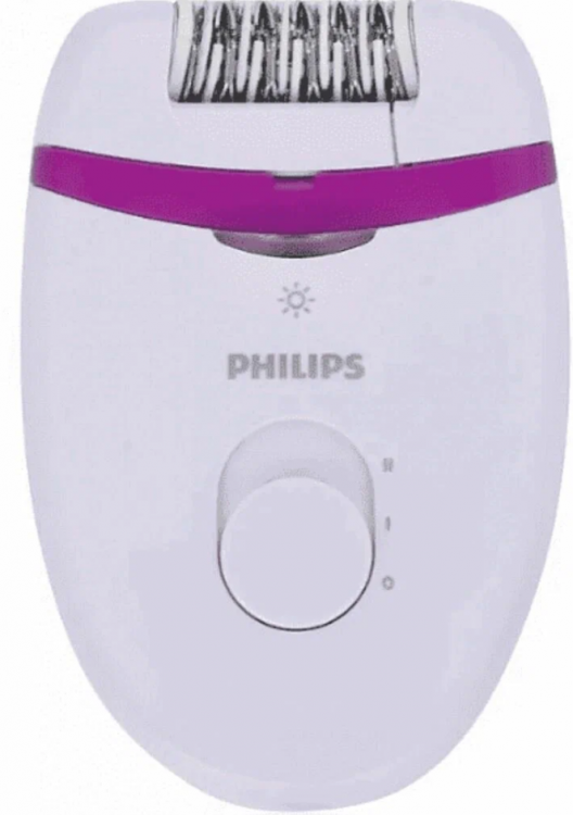 Philips эпилятор BRE275/00 | Количество насадок 2 шт | Количество пинцетов 20 шт | Минимальная длина волос для эпиляции в мм 0.5 | Питание от сети