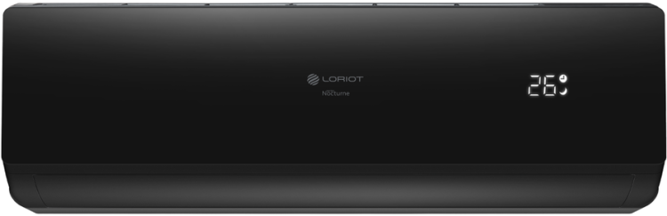 Loriot Настенная сплит-система на 72 кв.м | on/off | Nocturne LAC-24TN |  тихая работа 37 дБ, Антикоррозийное покрытие Golden Fin | 4 режима работы: охлаждение, обогрев, вентиляция, осушение.
