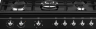 Smeg Варочный центр CX91GMBL | ВхШхГ: 90х90х60 см | Очистка духовки: Гидролизная | Комбинированный 
