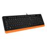 Клавиатура A4Tech Fstyler FK10 черный/оранжевый Global