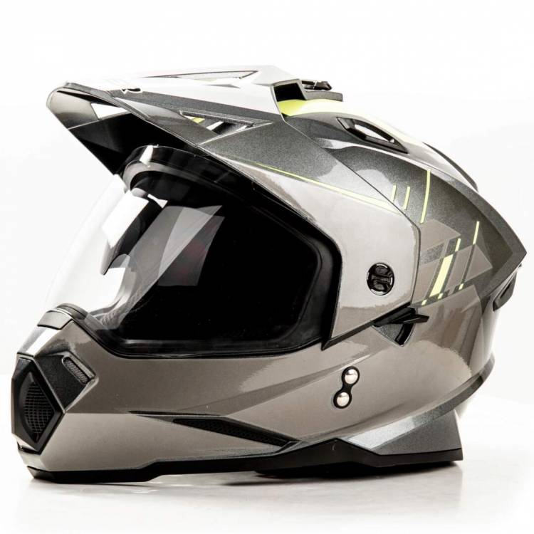 HIZER J6802 /Шлем мото мотард #1 (XL)