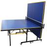 Теннисный стол DONIC / складной/ 274 х 152,5 х 76 см/ с сеткой/ на колесах/ для одиночной и групповой игры/ для дома/ для улицы/ TOR-SP 4 мм всеп. синий