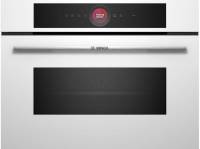 Духовой шкаф электрический Bosch CMG7241W1 / Размеры (ВхШхГ) 45.5 х 59.4 x 56.7 см, 45 л, независимый, до 230 °C, дисплей, гриль, конвекция, белый / Global