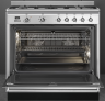 Smeg Варочный центр SUK91MFX9 | ВхШхГ: 90х90х60 см | Очистка духовки: Гидролизная | Комбинированный 
