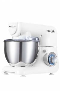 Миксер планетарный Hiberg MP 1040 W / 1000 Вт, планетарный, скоростей - 5, корпус - пластик, насадок - 3 шт