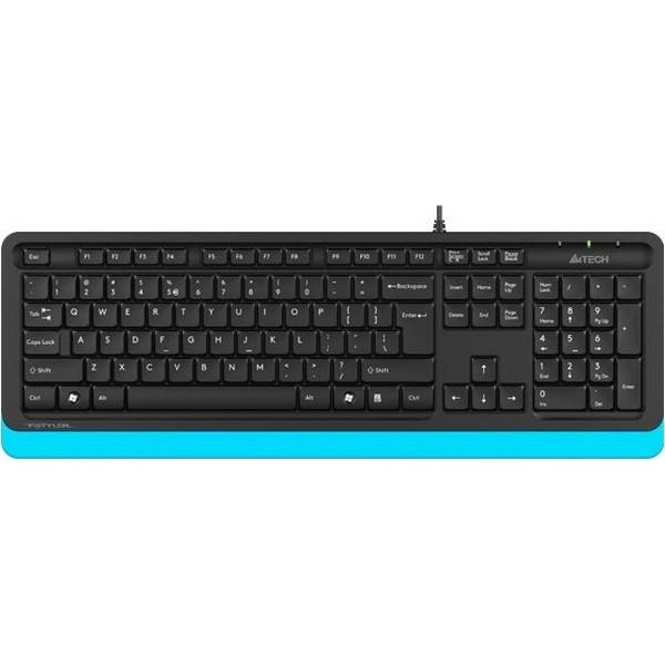 Клавиатура A4Tech Fstyler FK10 черный/синий Global