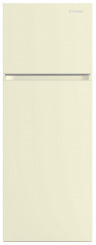 Hyundai двухкамерный холодильник CT5046FBE | объем: 490 л | No Frost | размеры ДхВхШ: 70.3x185.5x70.3см | цвет: бежевый