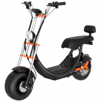 Kugoo Электроскутер Kirin С2 Pro | Диаметр колес: 12" | Максимальная нагрузка: 200 кг | Мощность: 1200 W | Максимальная скорость: до 50 км/ч* | Максимальный запас хода: до 60 км* | Емкость аккумулятора: 18200 мА*ч