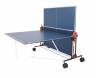 Теннисный стол DONIC / складной/ 274 х 152,5 х 76 см/ с сеткой/ на колесах/ для одиночной и групповой игры/ для улицы/ для дома/ OUTDOOR ROLLER FUN BLUE с сеткой 4мм